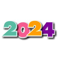 the year 2012 and 2013 are colored with numbers in different colors, as well as two letters