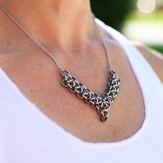 Metal Jewelry Making, Bicycle Chain, Bling Necklace, Bike Chain, Bike Gear, Chain Mail, Matching Bracelets, Grease, Metal Jewelry