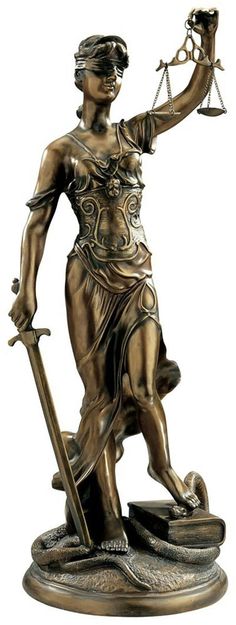 a statue of lady justice holding the scales of justice