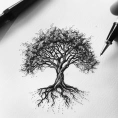 Tree Of Life Tattoo Design Masterpiece Sketch Tree Tattoo, Blooming Tree Tattoo, Harry Potter Tree Tattoo, Svg Tree Of Life, Tree Of Life Tattoo On Thigh, Mens Tree Of Life Tattoo, Mesquite Tree Tattoo, Christian Tree Of Life Tattoo, Tattoo Oak Tree