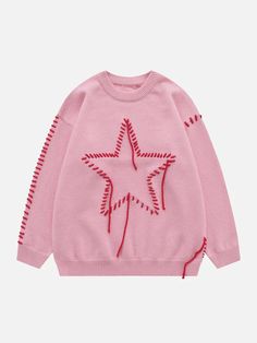 2022 Top Streetwear Brand AelfricEden, Street fashion clothes shopping online, free shipping worldwide! Desain Merek, Streetwear Fashion Outfits, New Sweater, Round Neck Sweater, Knit Men, Graphic Sweaters, Star Sweater, Stylish Sweaters, Sweater Collection