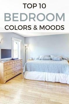 Bedroom Color Combinations Ideas Cozy, Uplifting Bedroom Colors, Best Primary Bedroom Colors, Guest Bedroom Colours, Calm Peaceful Bedroom Ideas, Bedroom Color Theme Ideas, Soothing Bedroom Colors Relaxing, Bedroom Theme Ideas Color Schemes, Restful Bedroom Colors