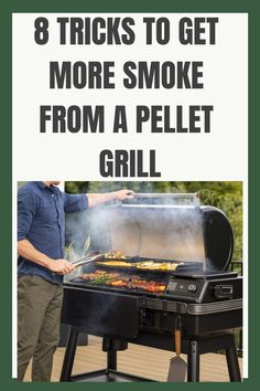 Learn how to achieve more smoke flavor with your pellet grill using these 8 helpful tips. Elevate your BBQ game today!#tragertips#smoker#pelletgrill#pelletsmoker#smokedfood#smokercooking Smoked Recipes, Bbq Games, Grilled Desserts, Smoked Food