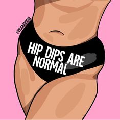 All Bodies Are Beautiful Art, Hip Dips Drawing, Hip Dips Appreciation, Body Positive Paintings, Body Positive Drawing, Fat Positive Art, Body Confidence Quotes, Body Image Art