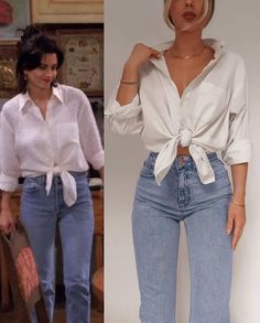 Friends Outfits 90s, Retro Outfits 90s, 90’s Outfits, Instagram Friends, Tv Show Outfits