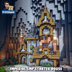 an image of a house made out of wood and bricks with the words imperial snapter house