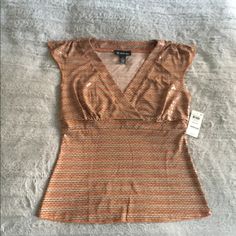 Sleeveless Bright Blouse Fitted Sleeveless Brown Blouse, Fitted Brown Sleeveless Blouse, Inc International Concepts, Color Orange, Top Blouse, Blouses, Womens Tops, Orange, Women Shopping