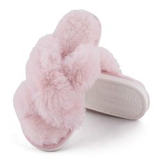 Sole Happy's COMFY TOES - Women's Slipper Sole Happy's COMFY TOES women's slipper is the perfect combination of style and comfort. Featuring crisscross bands of plush faux fur, these slippers provide a luxurious feel with every step. The slip-on design ensures easy wear, while the flexible anti-skid sole offers stability and support. Available in four fashionable colors and a range of women's whole sizes, from 5/6 to 11/12, these slippers are a must-have for cozy nights at home. Crisscross bands of plush faux fur for a luxurious feel Slip-on design for easy wear and stylish look Flexible anti-skid sole for stability and support Bath Products, Quality Bedding, Easy Wear, Womens Slippers, Shopping List, Bed Bath, Faux Fur, Slippers, Slip On