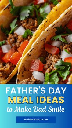 Celebrate Father's Day with these tasty meal ideas Dad will love. From breakfast treats and savory BBQ dishes to comforting dinners and delectable desserts, you'll find something perfect for every dad. Easy recipes, full of flavor, to make his day special. Cook up a storm and show Dad your appreciation. Try these Father's Day meal ideas today and make memories around the table. Time to get cooking! Pancake Bar, Cajun Shrimp And Grits, Comfort Dinner, Bbq Dishes, Chicken Alfredo Pasta, Gourmet Dinner, Delectable Desserts, Cook Up A Storm