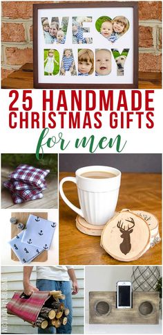 25 handmade christmas gifts for men that are easy to make and perfect for the holidays