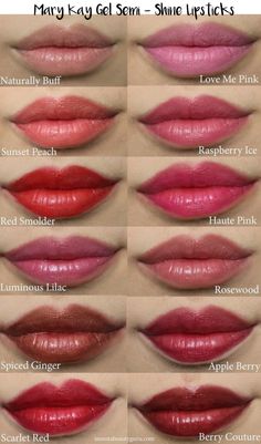 mary kay gel semi-shine lipstick Mary Kay Lipstick Colors, Mary Kay Games, Mary Kay Facebook Party, Mary Kay Printables, Mary Kay Lip Gloss, Kosmetyki Mary Kay, Lipstick Eyes, Mary Kay Lipstick, Mary Kay Facebook