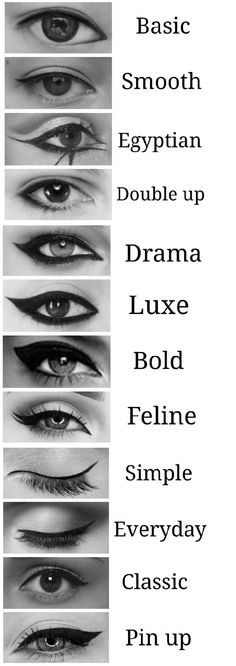 Art of Eyeliner Make Up Mata, Mermaid Beauty, Halloweenský Makeup, Permanente Make-up, Tutorial Eyeliner, Membentuk Alis, Bentuk Alis, Eyeliner Tips, Eyeliner Hacks