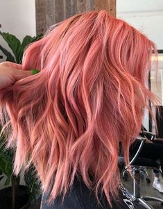 Dramatic Hair Colors, Pink Short Hair, Pastel Pink Hair Color, Wedding Hair Colors, Pink Hair Color, Dramatic Hair, Pastel Pink Hair, Gorgeous Hair Color