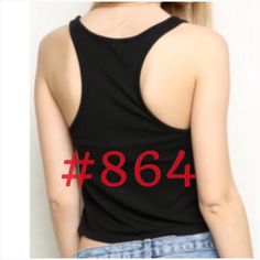 Soft Cotton Blend Crop Cami Top In A Scoop Neck Front And Racerback Cropped Fitted (Stretchy) * 90% Cotton, 10%Spandex * 18" Length, 11" Bust * Size: Xsmall/Small * Color: Black * Made In Usa * New Without Tag (No Flaw/Never Worn) * #864 N ******This Top Is Cropped Fit Perfect To Wear For Workout ***** Black Scoop Neck Casual Tank Top, Casual Black Scoop Neck Tank Top, Edgy Racerback Tank Top For Spring, Chic Black Racerback Top, Black Racerback Top For Night Out, Black Scoop Back Top For Summer, Basic Black Spring Tank Top, Basic Black Tank Top For Spring, Black Scoop Neck Tank Top For Night Out