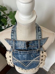 Trendy Summer Festival Denim Top, Trendy Denim Top For Summer Festival, Distressed Cotton Crop Top, Vintage Summer Festival Crop Top, Vintage Crop Top For Summer Festivals, Medium Wash Denim Top For Summer Festival, Y2k Cropped Top For Festival, Y2k Style Cropped Crop Top For Festival, Trendy Cotton Crop Top For Festival