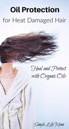 Discover the secret to reviving heat-damaged hair with Simple Life Mom's transformative oil protection and healing method. Learn how these nourishing oils can rehabilitate your hair from the roots, leaving you with luscious, healthy locks. Say goodbye to brittle strands and hello to stunning, revitalized hair. Begin your restorative hair journey today! Traditional Homemaking, Dry Curl, Homestead Blog, Heat Damaged Hair, Homemade Shampoo, Diy Shampoo, Hair Simple, Natural Bath, Heat Damage