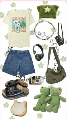 Frog Outfit, Crazy Daisy, Art Outfits, Really Cute Outfits, Casual Style Outfits, Character Outfits