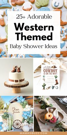 western baby shower ideas