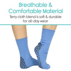 Non Slip Socks, Ankle Socks, Terry Cloth, Socks, How To Wear