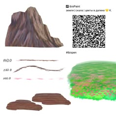 Код кисти для программы Ибис Пэинт Икс с текстурой, которая подойдёт для рисования скалы, земли и цветов в далеке. М�ожет быть ты найдёшь ей свое применение Mountain Ibis Paint Brush, Mountain Brush Ibis Paint, Rock Brush Ibis Paint, Stone Brush Ibis Paint, Ibis Texture Brush, Wood Brush Ibis Paint, Grass Brush Ibis Paint, Texture Brush Ibis Paint, Paintbrush Drawing