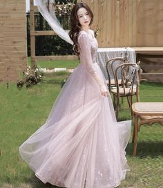 Pink Tulle Evening Dress For Prom, Princess Style Floor-length Wedding Dress For Prom Season, Bridesmaid Tulle Evening Dress With Sweep Train, Floor-length Tulle Wedding Dress For Prom Season, Princess Style Prom Gown Floor-length, Princess Style Prom Gown, Floor-length, Princess Style Floor-length Prom Gown, Sequin Tulle Evening Dress For Banquet, Floor-length Tulle Bridesmaid Gown