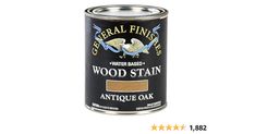 General Finishes Water Based Wood Stain, 1 Quart, Antique Oak - Household Wood Stains - Amazon.com Water Based Wood Stain, Wood Stains, General Finishes, Wood Stain, Staining Wood, Wood Finish, Stain, Wood, Water