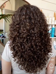 Long Rounded Layers Curly Hair, Long Curly Hair Back View, Long Round Layers Haircut Curly Hair, Cute Haircuts For Curly Hair Medium, Curly Hair W Layers, Layers For Curly Hair Medium, Layers In Curly Hair Natural Curls, Curly Hair Cuts Before And After, 2c Curly Hair Haircuts Layers