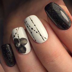 Новости White Nail Art, White Nail Designs, Nail Swag, Spring Nail Art, Popular Nails, Gorgeous Nails, Flower Nails