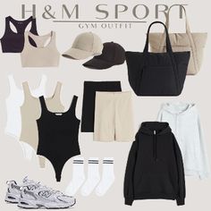 h7m sportswear outfit for women. Gym idea outfit. Beige aethetic Outfit Beige, Ash Beige, Sportswear Outfits, Women Sportswear, Outfit For Women, Outfit Women, Gym Shoes, Sport Gym, Airport Outfit