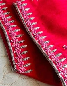 Simple Blouse Work, Cutwork Blouse, Maggam Work Designs