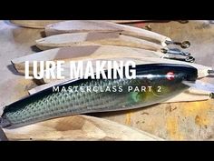 the lure making master class part 2 is being used to make it easier for people to use