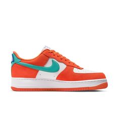 Nike Air Force 1 '07 LV8 'Athletic Club - Rush Orange Washed Teal' DH7568-800 Nike Air Force 1 Low-top For Light Sports, Low-top Running Shoes With Air Max Cushioning For Sports, Sporty Low-top Sneakers For Sports Events, Nike Air Force 1 Low-top For Sports Events, Sporty Nike Air Force 1 For Light Sports, Nike Casual Team-colored Sneakers, Nike Sporty Sneakers For Sports Events, Sporty Nike Team-colored Sneakers, Green Sporty Custom Sneakers For Sports