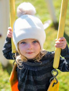 1pc Toddler Girl Winter Hat Baby Warm Fleece Lined Knit Hat With Pom Pom Infant Beanie Knit Earflap Cap White    Acrylic  Knit Hat   Kids Accessories, size features are:Bust: ,Length: ,Sleeve Length: Soft Adjustable Winter Bonnet, Winter Hats For Playtime, Playful White Bonnet For Winter, Playful White Winter Bonnet, Playful Warm White Beanie, Winter Playful Soft Knit Bonnet, Playful White Beanie For Winter, Infant Beanie, Hat With Pom Pom