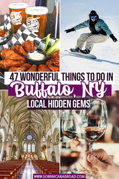 47 Wonderful Things to Do in Buffalo, NY + Hidden Gems Buffalo New York Winter, Day Trips From Buffalo Ny, Buffalo Ny Food, Christmas In Buffalo Ny, Things To Do Buffalo Ny, Downtown Buffalo Ny, What To Do In Buffalo New York, Buffalo New York Things To Do In