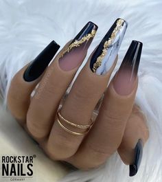 #nail #nails #nailart #unha #unhas #unhasdecoradas Image Nails, Edgy Nails, Makijaż Smokey Eye, Colorful Nails, Her Nails, Acrylic Nails Coffin Short, Nail Designs Glitter, Hot Nails, Luxury Nails