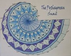 a blue and white drawing of an umbrella with the words the pentapenon snail on it