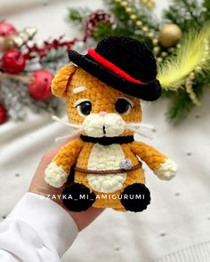 Make your own the cute plush cat with this crochet pattern! Cat crochet pattern / Crochet animals / Crochet plushie pattern / Amigurumi plush toys /