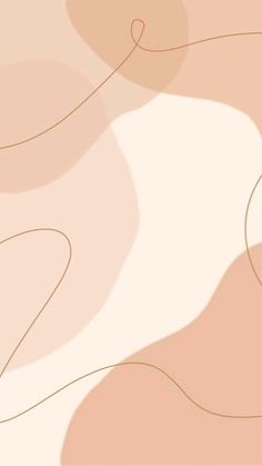 an abstract beige background with curved lines and circles in the center, as well as two hearts on each side