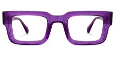 Glaucia Square Purple Glasses | Zeelool Glasses Purple Glasses Frames, Purple Glasses, Prescription Glasses Online, Blue Rainbow, Light Spring, Optical Glasses, Eye Wear Glasses, Glasses Online, Retro Sunglasses