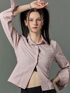 Composition : NYLON 100%Color : PINK_FREECountry of Origin : KOREA Pink Stretch Button-up Top, Pink Long Sleeve Shirt For Summer, Pink Stretch Cotton Shirt, Trendy Pink Shirt For Spring, Trendy Pink Spring Shirt, Stretch Cotton Pink Shirt, Pink Shirt For Workwear In Summer, Pink Slim Fit Cotton Top, Trendy Pink Collared Top