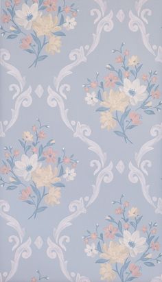 Almudaina Wallpaper in light purple from the Deya Collection by Matthew Williamson Royal Wallpaper, Ipad Pro Wallpaper, Cute Wallpapers For Ipad, Watercolour Flowers, Ipad Background, Iphone Wallpaper Pattern, Tablet Wallpaper, Lost Girl, Iphone Background Wallpaper