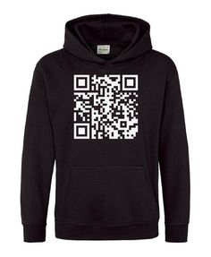 #ad Premium Quality Rick Roll QR Code Rick Astley Funny Gift HOOD HOODIE Unisex/Adult/Kids, Fashion womens top Rick Roll Qr Code, Rick Roll, Rick Rolled, Rick Astley, Qr Code, Kids Boys