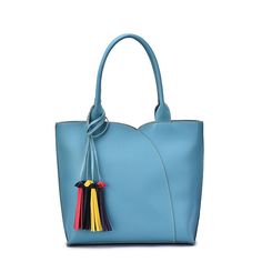 Casual and contemporary, this Mellow World Allure shoulder bag fits all your essentials and is perfect for everyday wear. 12" H x 15.5" W x 3.5" D Drop down handle length: 8" Zipper closure Silver-tone hardware Interior: 2 zip pockets, 2 slip pockets Multi colored removable tasselCONSTRUCTION & CARE Faux Leather, polyester Spot clean Imported Size: One Size. Color: Blue. Gender: female. Age Group: adult. Blue Rectangular Shoulder Bag For Office, Blue Rectangular Office Bag, Rectangular Blue Office Bag, Light Blue Top Handle Bags For Office, Blue Top Handle Shoulder Bag For Office, Blue Large Capacity Hobo Bag For Shopping, Blue Handheld Office Bag, Light Blue Rectangular Shoulder Bag With Handle Drop, Daily Use Blue Hobo Bag With Double Handle