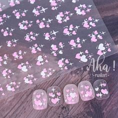 Features: · Size: 3.94x3.35 in · Quantity: 1 sheet · Self-adhesive · Ultra thin and flexible · Easily removed with nail polish remover. · Suitable for gel, acrylic, shellac and nail polish. · Suitable for professionals and beginners. Easy to use: · Pick the stickers,stick it onto nails, seal it all with top coat. · For best application use ultra sharp Tweezers to pick up · Use silicone tool to press the stickers firmly to the nail. · Do it yourself or take these stickers to your nail tech on your next visit. 3d Love Heart, 3d Love, Star Nail, Love Lips, Metal Star, Transfer Foil, Nail Art Sticker, Sticker Decals, Polish Remover