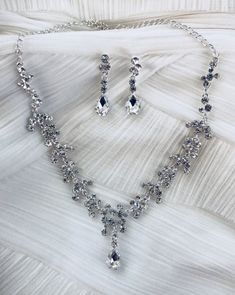 Excited to share the latest addition to my #etsy shop: Silver rhinestone bridal jewlery set, wedding jewlery, necklace, earrings #andrinadaybridal Bridal Jewlery, Jewlery Necklace, Rhinestone Bridal, Rhinestone Wedding, Necklace And Earring Set, Silver Rhinestone, Wedding Jewelry Sets, Necklace Earrings, Matching Earrings