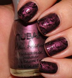 20  Best Nail Art Ideas Nagel Stamping, Black Nail Polish, Black Nail, Nail Art Ideas, Manicure Y Pedicure, Fabulous Nails, Unique Nails, Beautiful Nail Art