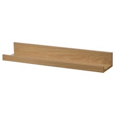 a wooden shelf that is made out of wood