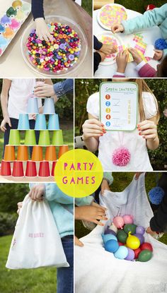 Backyard Birthday Party Games | @artbarblog {photos by @alixmartinez} Backyard Birthday Party, Backyard Birthday Parties, Backyard Birthday, Art Birthday Party, Art Bar, Games Art, Childrens Birthday Party, Kids Party Games, Birthday Party Games