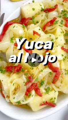 a white bowl filled with pasta and vegetables