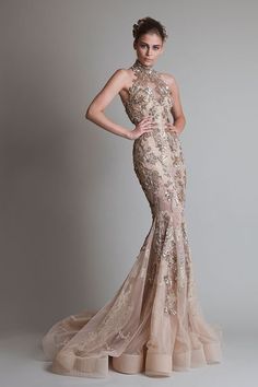 krikor jabotian | KRIKOR JABOTIAN 2013-2014 SONBAHAR KIŞ COUTURE KOLEKSİYONU Krikor Jabotian, Elegant Lady, Beauty And Fashion, Marchesa, Gold Dress, Beautiful Gowns